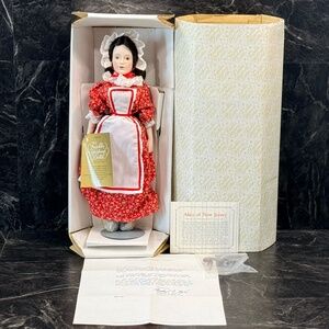 FRANKLIN MINT COMPANY “Alice of New Jersey” Franklin Heirloom Dolls